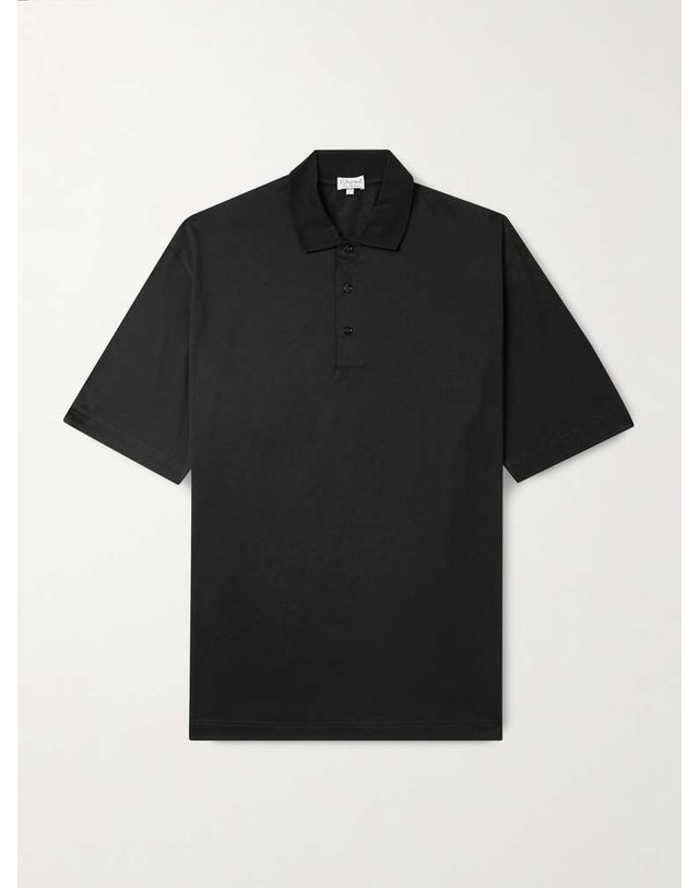 샤르베 [해외직구] 샤르베 코튼 폴로 셔츠 SHORT SLEEVE POLO B0082120284 착용컷