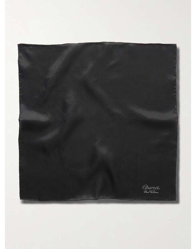 샤르베 [해외직구] 샤르베 실크 포켓 스퀘어 SOLID SILK POCKET SQUARE B0082122877 착용컷