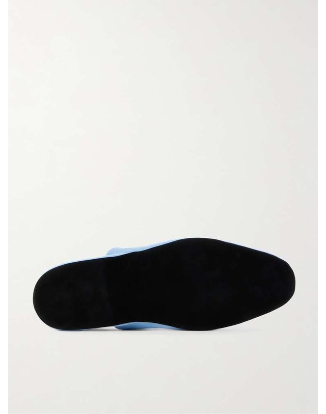 샤르베 [해외직구] 샤르베 스웨이드 슬리퍼 SUEDE SLIPPER B0082121451 착용컷