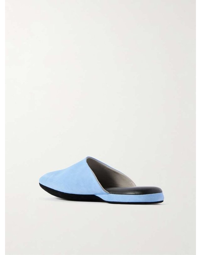 샤르베 [해외직구] 샤르베 스웨이드 슬리퍼 SUEDE SLIPPER B0082121451 착용컷