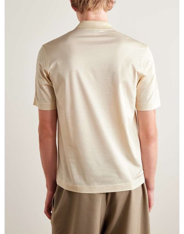 샤르베 [해외직구] 샤르베 코튼 폴로 셔츠 SHORT SLEEVE POLO B0082124236 착용컷