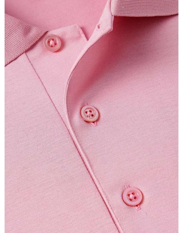 샤르베 [해외직구] 샤르베 코튼 폴로 셔츠 SHORT SLEEVE POLO B0082125248 착용컷