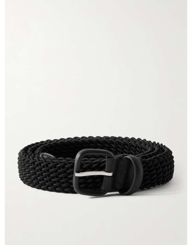 샤르베 [해외직구] 샤르베 27CM 레더 우븐 코드 벨트 BELT B0082127521 착용컷