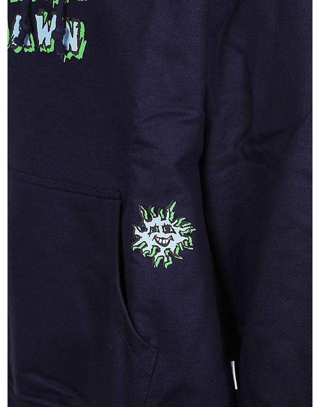 라스벳 [해외직구] 라스벳 코튼 맨투맨 WITH 프린트 PACC14T0251NAVY B0191266187 착용컷