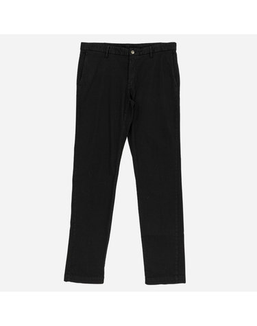 필립플레인 테일러드 면팬츠 면바지 BLACK MRT1104 PTE003N
