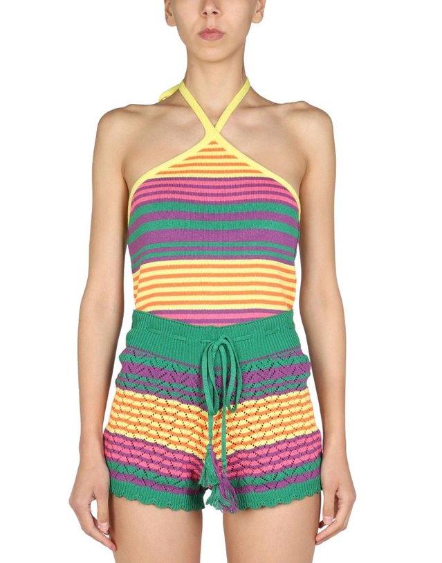 갈로 [해외직구] 22 S/S 갈로 스트라이프 패턴 탑 AP513108_8151 B0040181348 착용컷