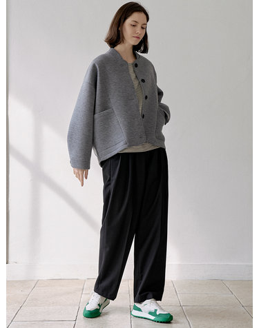 Neoplan Overfit Baseball Jumper - GREY