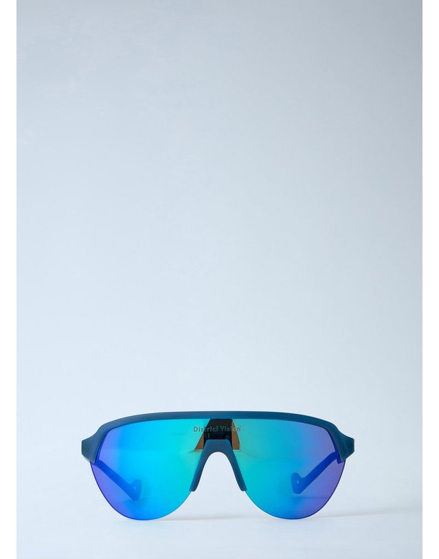 디스트릭트 비전 [해외직구] 26 S/S 디스트릭트비전 NAGATA 스피드 블레이드 DVG002 Midnight/D+ Blue Mirror B0112366218 착용컷