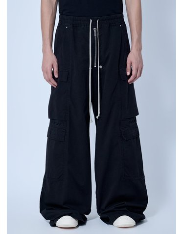 [해외직구] 26 F/W 릭오웬스 다크쉐도우 더블 카고 점보 BELAS 팬츠 DU02F6398 TW 09 B0112324449