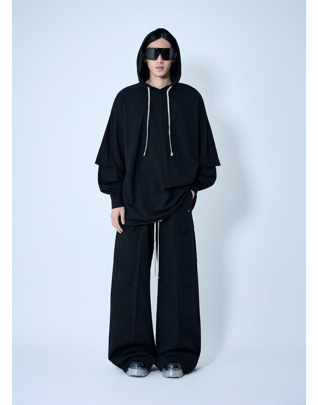 릭오웬스 다크쉐도우 [해외직구] 26 S/S 릭오웬스 다크쉐도우 더블 카고 점보 BELAS 팬츠 DU01F4398 CVS 09 B0111955350 착용컷