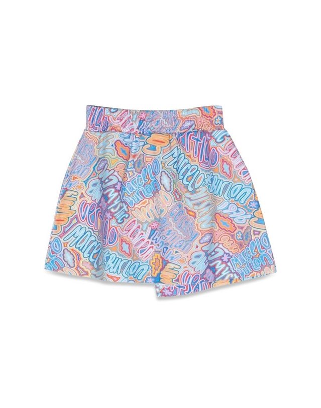 마르셀로불론카운티오브밀란 [해외직구] 23 S/S 마르셀로 불론 패널 SWEATSKIRT (KIDS 상품) CGCK004K_S23JER0034584 B0040208842 착용컷