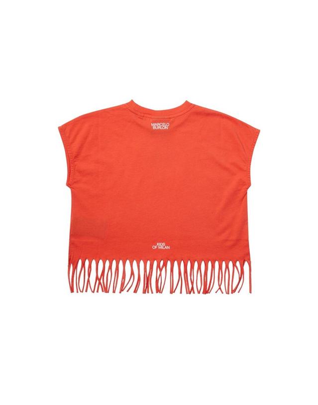 마르셀로불론카운티오브밀란 [해외직구] 22 S/S 마르셀로 불론 탑 WITH BANGS (KIDS 상품) CGAD001K_S22JER0012584 B0041650196 착용컷