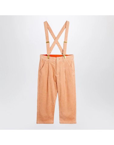 [해외직구] 25 F/W 미니로디니 핑크 코듀로이 트라우저 WITH SUSPENDERS (KIDS ) 2573010128CO-28 B0051848342