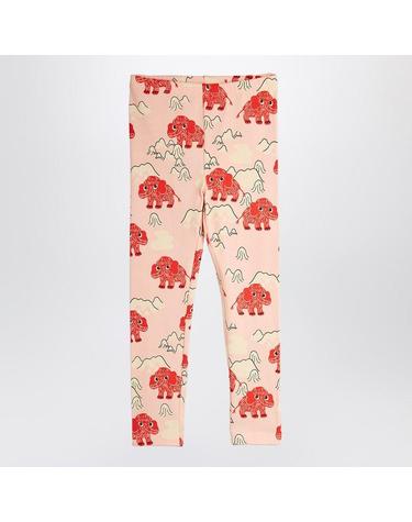 [해외직구] 25 F/W 미니로디니 핑크 레깅스 WITH MAMMOTH 프린트 (KIDS ) 2573012228BCO-PI B0051854989