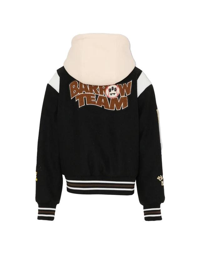 바로우 배로우 [해외직구] 25 F/W 배로우 COLLEGIATE 자켓 (KIDS 상품) F5BKJUJK070K_110 B0041859550 착용컷