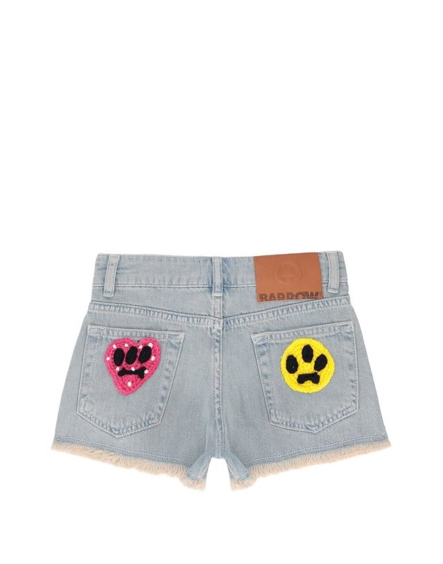 바로우 배로우 [해외직구] 배로우 블루 코튼 쇼츠 (KIDS 상품) S6BKJGSH113172 B0301945780 착용컷