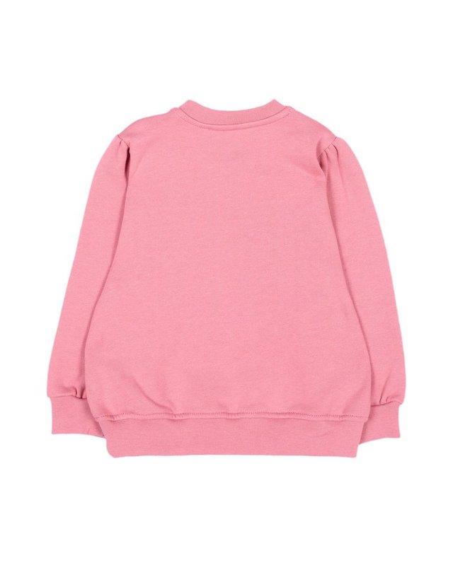 바로우 배로우 [해외직구] 배로우 핑크 코튼 후리스 맨투맨 (KIDS 상품) F6BKNGSW197409 B0302245051 착용컷
