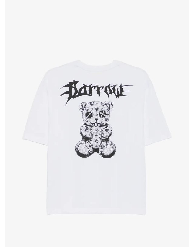 바로우 배로우 [해외직구] 배로우 로고-패치 BEARPRINT 티셔츠 (KIDS 상품) F6BKJGTH121002 B0302274900 착용컷