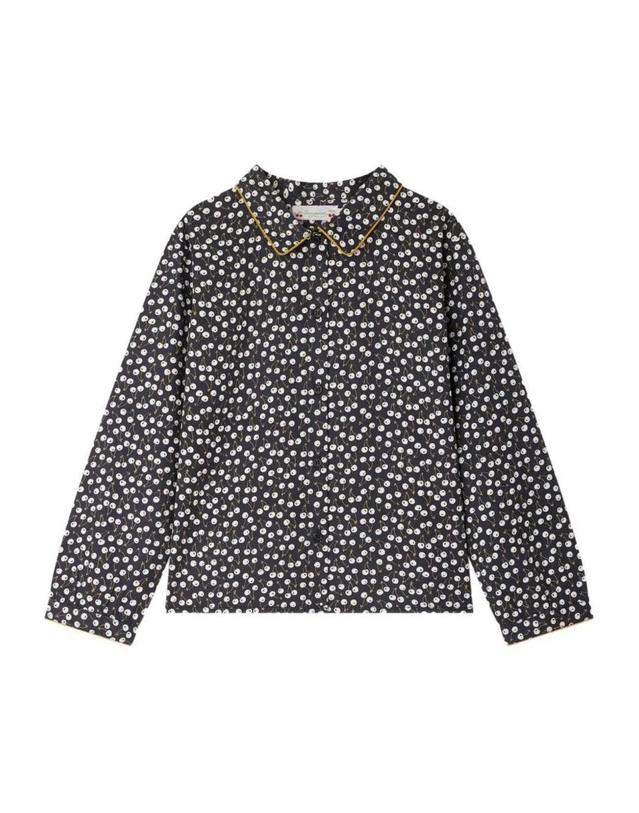 봉쁘앙 [해외직구] 25 F/W 봉쁘앙 블라우스 JACINTHE (KIDS 상품) W05GBLW00013K_676 B0041790681 착용컷