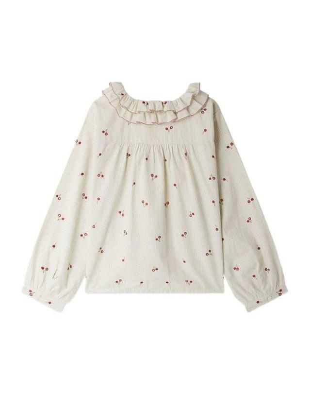 봉쁘앙 [해외직구] 25 F/W 봉쁘앙 블라우스 JAFFA (KIDS 상품) W05GBLW00019K_151E B0041876646 착용컷