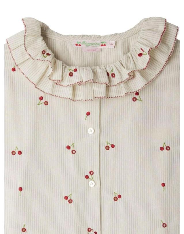 봉쁘앙 [해외직구] 25 F/W 봉쁘앙 블라우스 JAFFA (KIDS 상품) W05GBLW00019K_151E B0041876646 착용컷