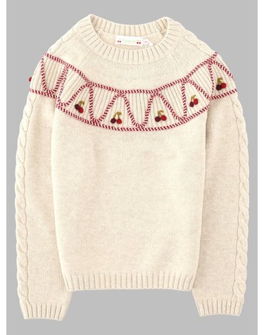 [해외직구] 26 F/W 봉쁘앙 풀오버 MAMILY 풀오버 (KIDS 상품) W06GJUK00060K_903B B0042296567