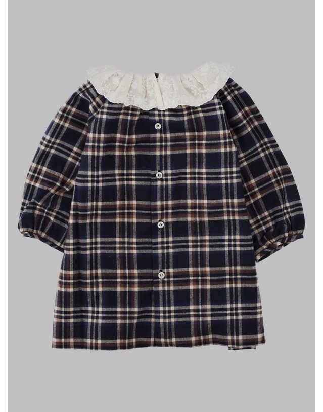 봉쁘앙 [해외직구] 26 F/W 봉쁘앙 드레스 FLAVILI 드레스 (KIDS 상품) W06XDRW00007B_370 B0042297358 착용컷
