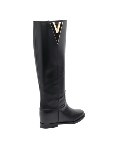 [해외직구] 26 F/W 비아 로마15 레더 V 부츠 4259/776NERO B0012172427