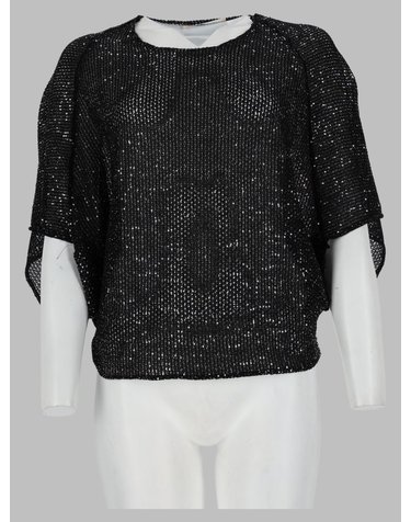 [해외직구] 26 S/S 서커스호텔 BLUSA 콘 파이에트 H6SL03_Y69-0NERO B0042274233