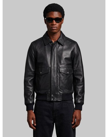 [해외직구] 26 F/W 쇼트N.Y.C 블랙 애비에이터 봄버 LC5331XBLACK B0022323787