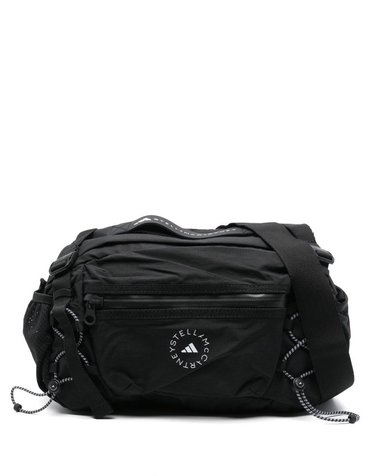 [해외직구] 아디다스 로고 벨트백 JJ0999BLACK/WHITE B0712205865
