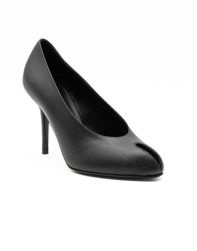 알레비 [해외직구] 알레비 블랙 레더 펌프스 L27W6001R1359997BLACK B0302276437 착용컷