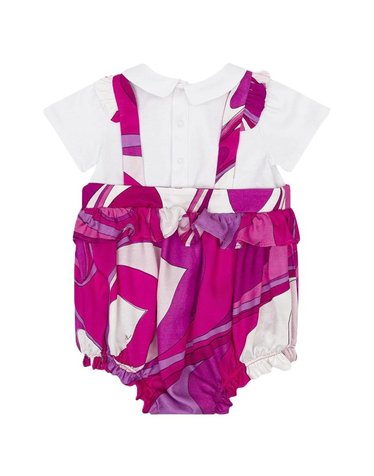 [해외직구] 에밀리오 푸치 멀티컬러 ROMPER WITH 올오버 프린트 (KIDS 상품) PYA001K0284570BC B0302001544
