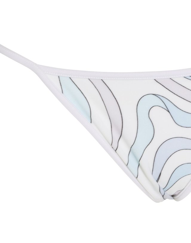 에밀리오푸치 [해외직구] 에밀리오 푸치 라이트 블루 라이크라 비키니 하의 6UMX076U775P01 B0482322234 착용컷