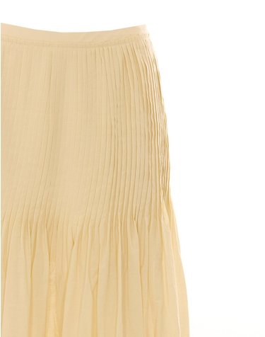 [해외직구] 26 S/S 오라리 슈퍼 파인 코튼 LAWN 핀턱 스커트 A26SS04CL/IVORY WHITE B0012023543