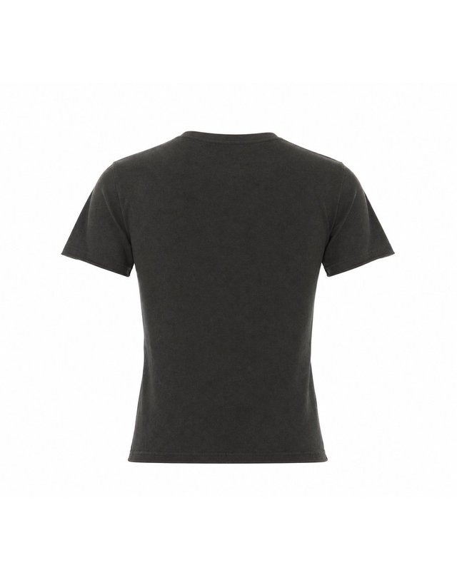 오랄리 [해외직구] 26 S/S 오라리 브러쉬 오가닉 코튼 저지 티셔츠 A26ST04PT/INK BLACK B0012025377 착용컷