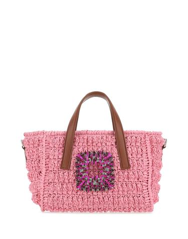 [해외직구] 제데베 백 TOTESMALLRAFIA PINKVIOLET B0441648360