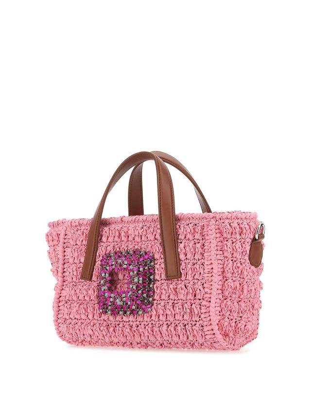 제데베 [해외직구] 제데베 백 TOTESMALLRAFIA PINKVIOLET B0441648360 착용컷