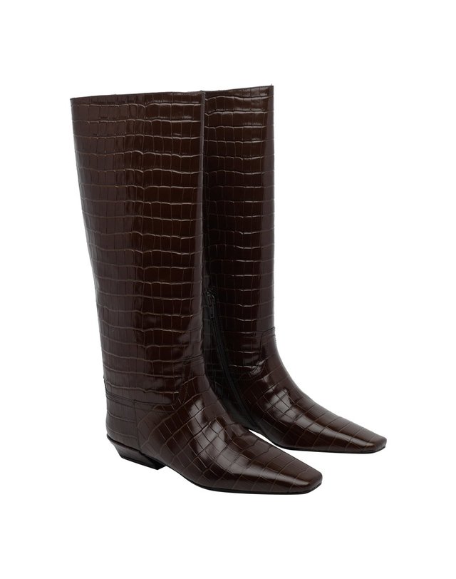 제프리캠벨 [해외직구] 26 F/W 제프리 캠벨 CROCO 프린트 부츠 JCSU323/L02004 B0012503383 착용컷