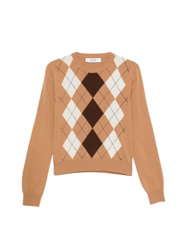 [해외직구] 주카 ARGYLEPATTERN 크루넥 스웨터 J4451058129053 B0192313642