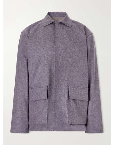 [해외직구] 카루소 울 & 캐시미어블렌드 블루종 자켓 510241-MS30G (Blouson) B0082279889