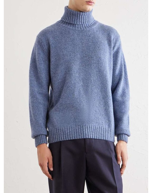 카루소 [해외직구] 카루소 울 롤넥 스웨터 700367-MK82Y turtle neck B0082242476 착용컷