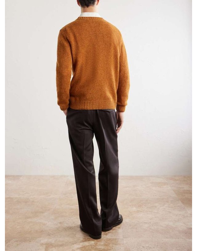카루소 [해외직구] 카루소 울 스웨터 700367-MK81Y Round neck B0082242477 착용컷