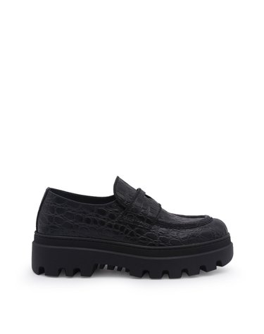 [해외직구] 22 F/W 카 슈 블랙 레더 로퍼 KDD38PF0501U5F0002 B0480010817