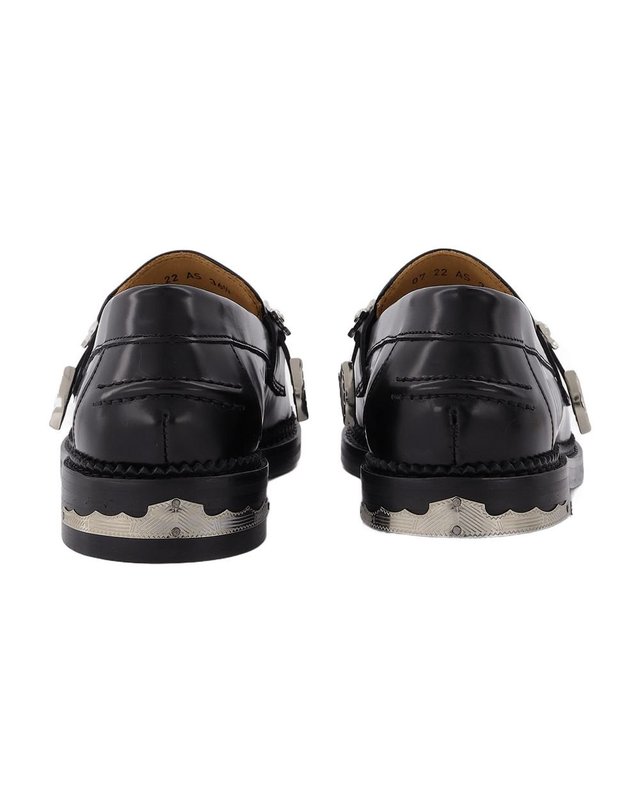 토가풀라 [해외직구] 20 S/S 토가풀라 AJ1041 로퍼 토가 PULLA 블랙 POLIDO FTGPW104109021 B0731454573 착용컷