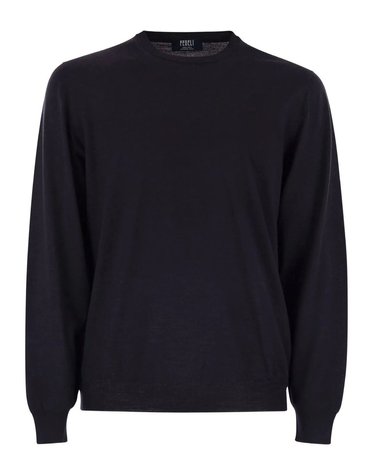 [해외직구] 페델리 블루 캐시미어 점퍼 MU0070126 B0302329799