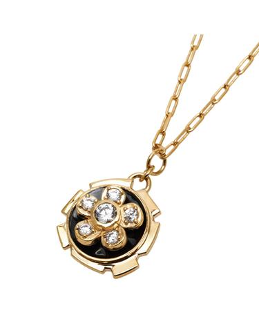 [해외직구] 26 S/S 페라가모 FIORE 참 목걸이 790710/760938ORO/BLACK B0011923219