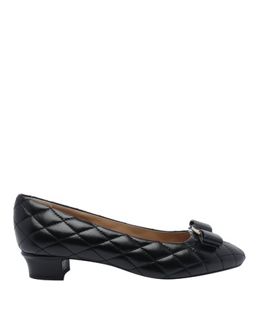 페라가모 [해외직구] 26 F/W 페라가모 바라 20’ 퀼팅 펌프스 798516/01M543NERO/BISCOTTO B0012276418