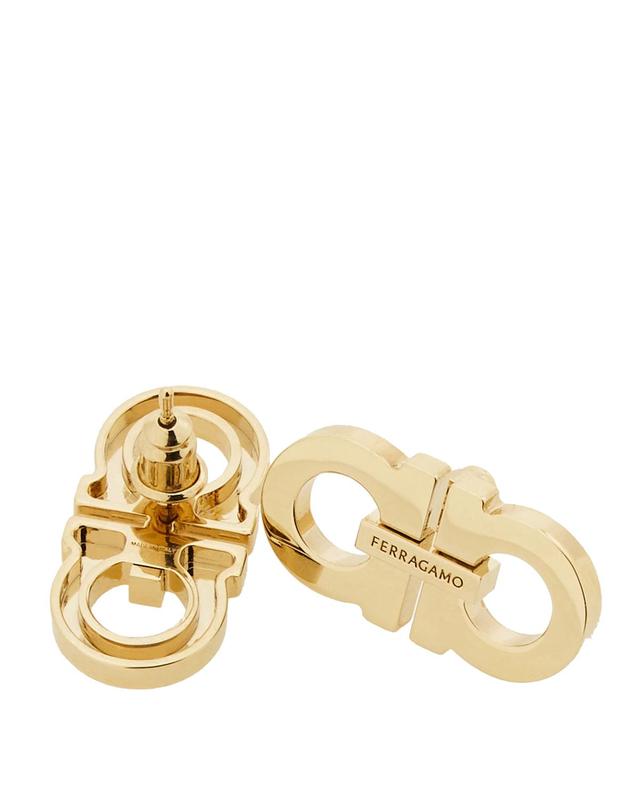 페라가모 [해외직구] 26 S/S 페라가모 더블 GANCINO 귀걸이 785178/760868ORO B0011907112 착용컷