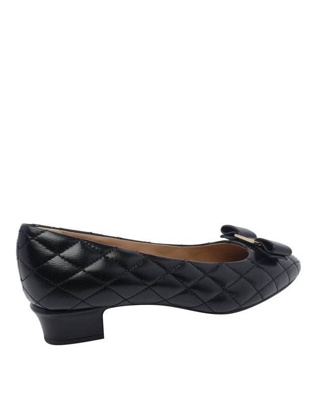 페라가모 [해외직구] 26 F/W 페라가모 바라 20’ 퀼팅 펌프스 798516/01M543NERO/BISCOTTO B0012276418 착용컷